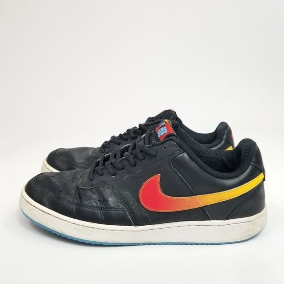 Nike Court Vision Low "Gradient Sunset" Black Skateboarding Sneakers Size: 11 - Picture 4 of 10